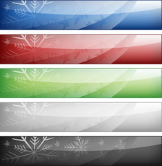 Winter web banners