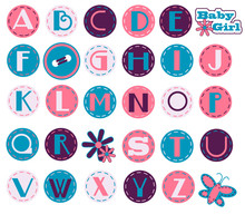 Alphabet Set - Girl