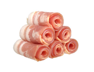 rolled bacon