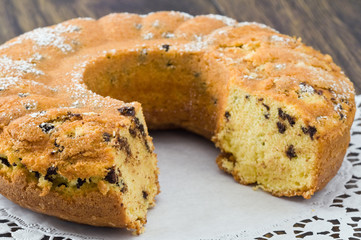 Wall Mural - Ring-shaped cake.