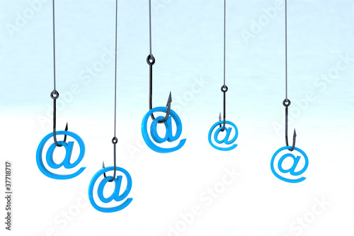 Fotografía technology phishing concept