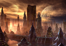Fantasy Alien City
