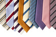 collection of neckties hanning