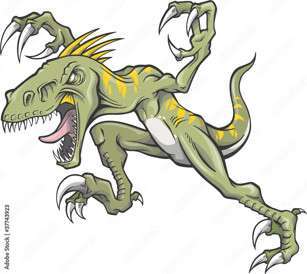 Raptor Dinosaur Cartoon Images