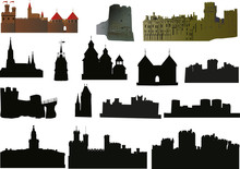 Set Of Isolated Castles And Tower