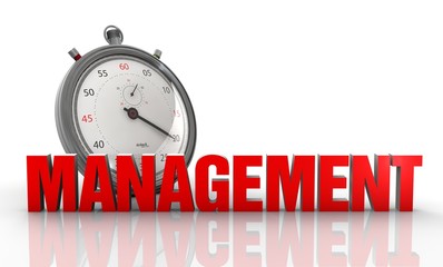 Aufkleber - management