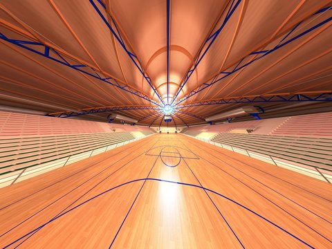 palasport basket rendering 3d progetto arena