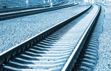 Fototapeta  - Railroad in perspective