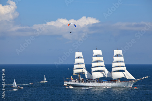 Nowoczesny obraz na płótnie The Tall Ships Races.