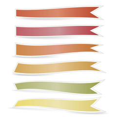 Poster - Decorative color ribbons