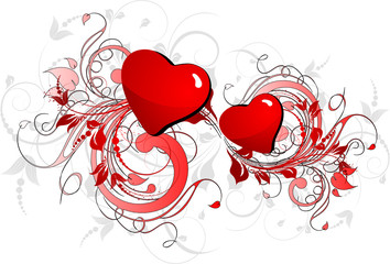 Wall Mural - St. Valentine's Day theme