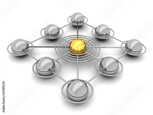Social network - concept illustration