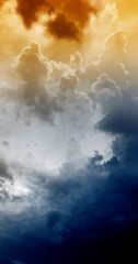 Wall Mural - dark sky