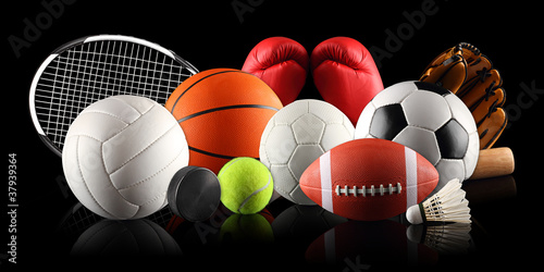 Foto-Banner - balls in sport 2 (von stockphoto-graf)