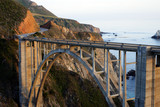 Fototapeta Most - Bixby Bridge, Big Sur, california, USA..