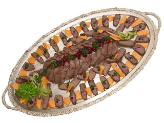 Poster - meat platter