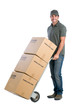 © Rido - Courier moving boxes