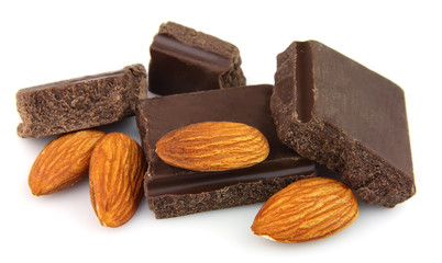 Sticker - Chocolate and almonds