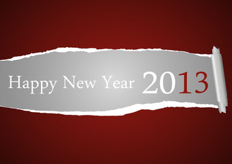 Wall Mural - Happy New Year 2013