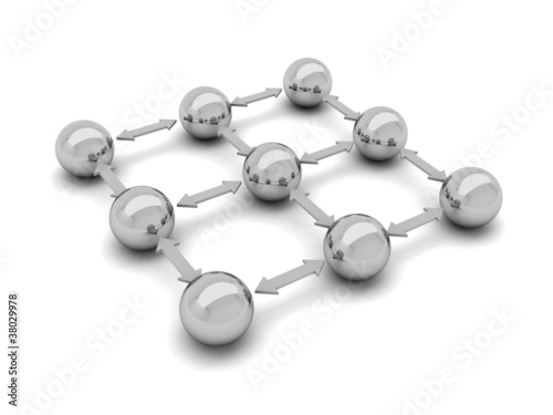 Social network - concept illustration