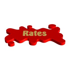 Sticker - Rates icon