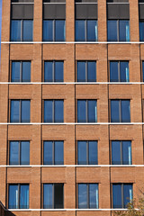 Poster - facade of modern bulding with windows