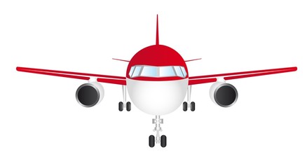 Poster - plane vector