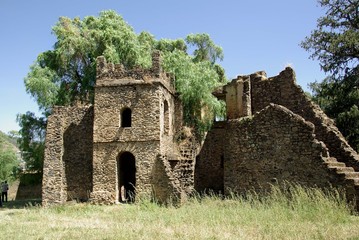 Fototapete - Ruines, Ethiopie