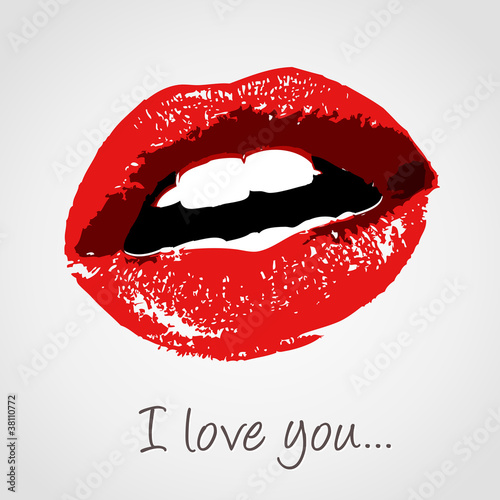 Plakat na zamówienie Love kiss