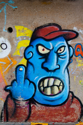 graffiti-na-scianie-blokers