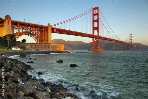 Naklejka dekoracyjna Golden Gate Bridge