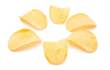 Wall Mural - chips isolated