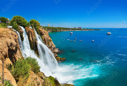 Plakat na zamówienie Wodospad Duden w Antalya