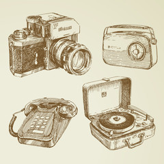 collection of vintage design