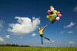 © ikostudio - Flying with balloons