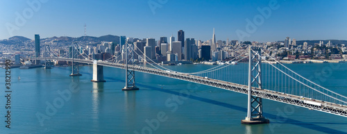 Naklejka na szybę San Francisco Panorama