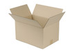 © imstock - Caja de cartón abierta