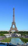 Fototapeta Boho - Landmark image of Eiffel Tower in Paris, France