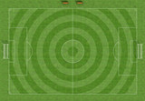 Fototapeta Sport - hi resolution of a soccer field