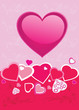 Hearts background