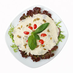 Wall Mural - dairy veal with tuna sauce