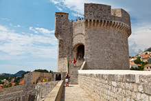 Minceta Tower In Dubrovnik, Croatia
