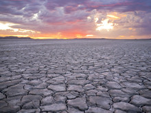 Dry Desert Landscape