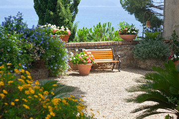 Wall Mural - Italian garden