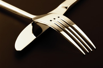 Poster - Fork and knife