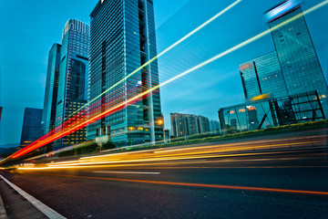 Poster - light trails
