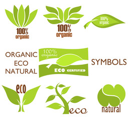 Wall Mural - Eco logos