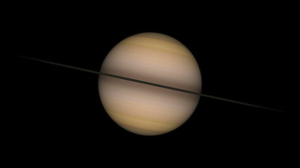 Wall Mural - saturn loop