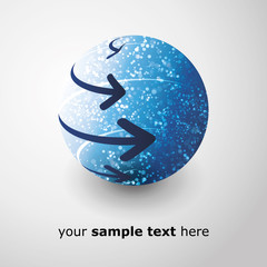 Poster - Globe Design Vector