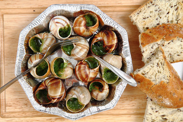 snails - french gourmet food